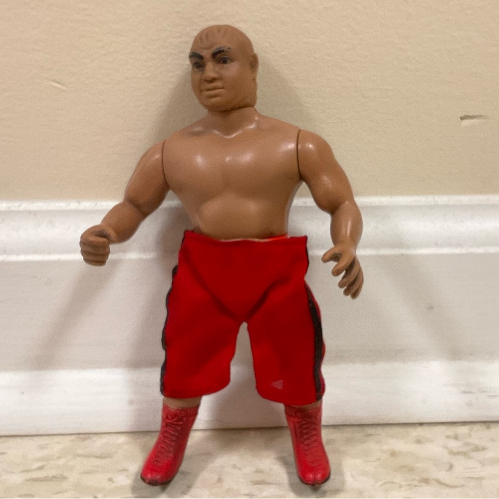Abdullah “The Butcher” A.W.A. Action Figure from 1985